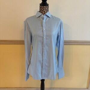 Charles Tyrwhitt Light Blue French‎ Cuffs Extra Slim Fit Dress Shirt 15 1/2 34